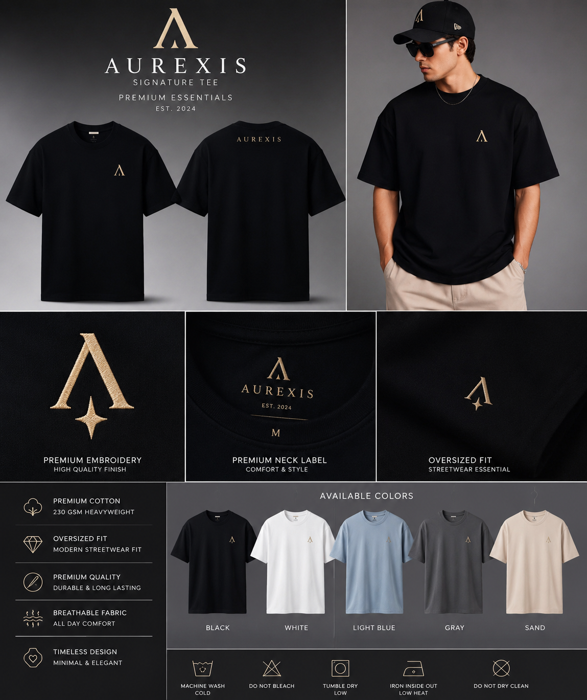 Aurexis Essential Tee