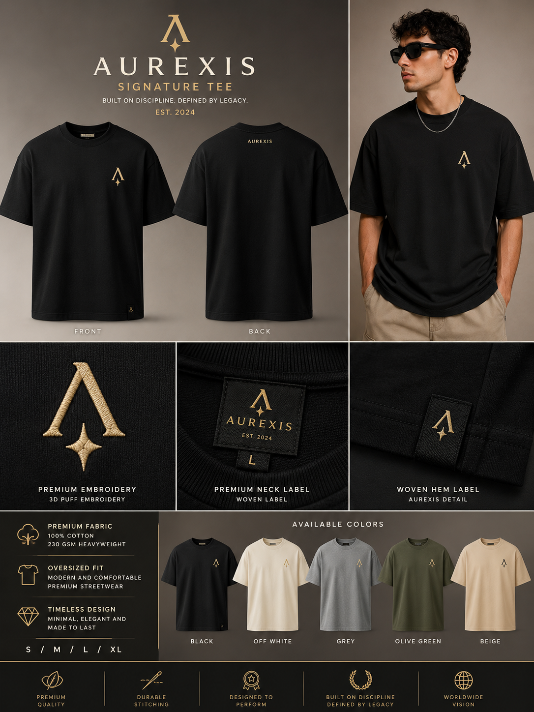 Aurexis Signature Tee